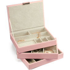 Gillian Jones - Multilayer Jewelry Box - Cream - Rosa