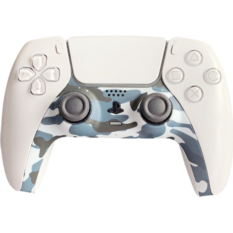 Piranha PS5 Controller Skins - Camo Blue