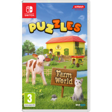 Wild River Schleich Puzzles FARM WORLD