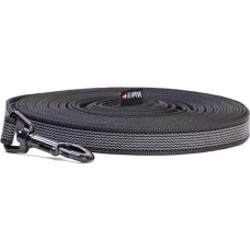 Walkfit - Anti-slip Tracking Leash without Handle - Black - XL - 10m