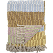 Creative Collection - Isnel Recycled Cotton Throw 160x130 cm - Yellow
