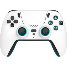 Trade Invaders - Wireless Bluetooth Controller for PS5- LED - White