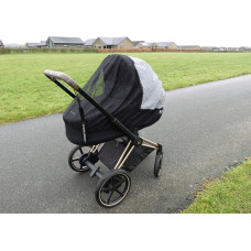 Babydan - Super Safe Mosquito Net - Kombi Sort - Universal Fit