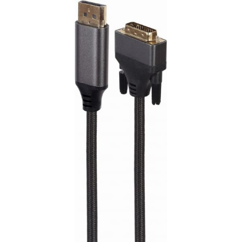 Gembird CC-DPM-DVIM-4K-6 video cable adapter 1.8 m DisplayPort DVI Black