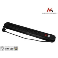 Maclean Power strip 8 sockets 1,5m MCE11 wall mount