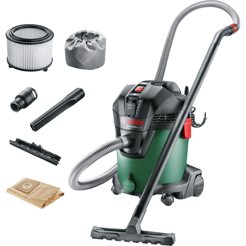 Bosch - Do It Yourself Bosch - Advanced Vac 20 Wet And Dry Vacuum Cleaner 230v