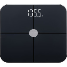 Adler Smart Bathroom Scale | AD 8187 | Maximum weight (capacity) 180 kg | Accuracy 100 g | Body Mass Index (BMI) measuring | Black