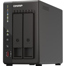 Qnap TS-253E NAS Tower Ethernet LAN Black J6412
