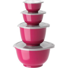 Rosti - Margrethe Bowls - Set of 4 + Lids (Beetrot)