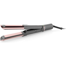ETA Hair Straightener and Curler | ETA132390000 Fenité Exclusive 2-in-1 | Ceramic heating system | Temperature (min) 140 °C | Temperature (max) 200 °C | Number of heating levels 5 | 1700 W | Grey/Pink