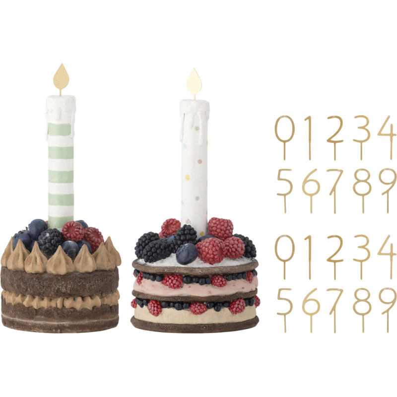 Bloomingville Mini - Hooray Birthday Decoration - Red