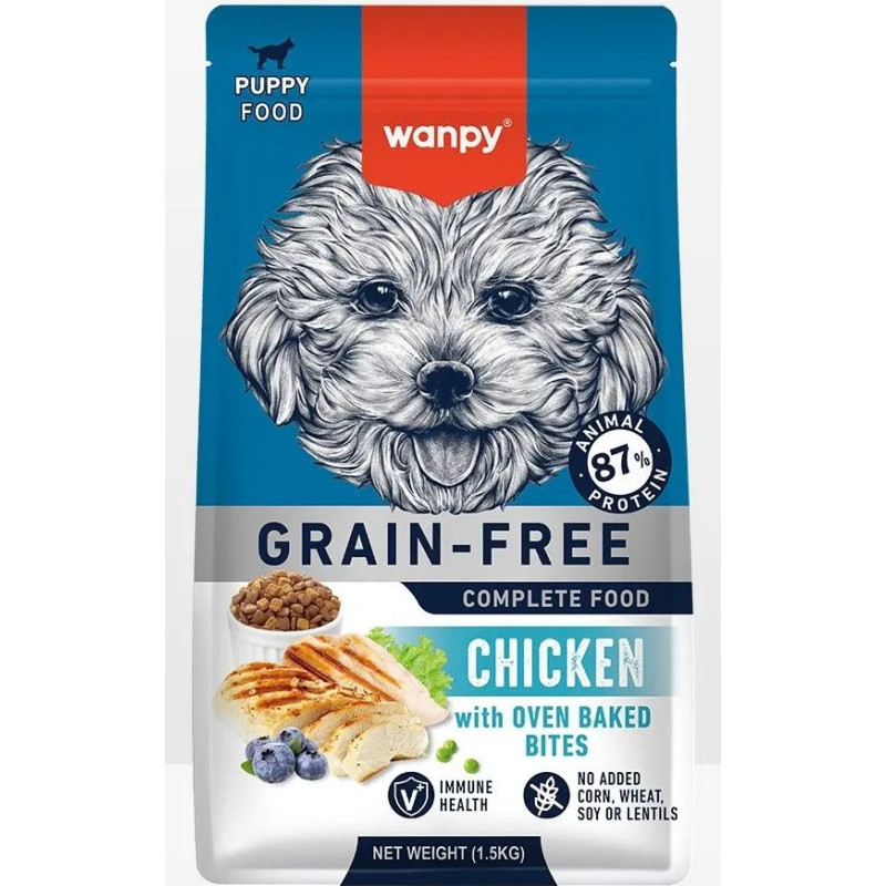Wanpy - Puppy Food with Chicken - 1.5 kg