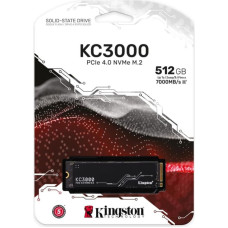 Kingston Technology 512G KC3000 M.2 2280 NVMe SSD