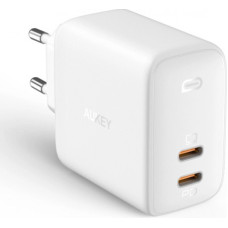 Aukey PA-B4 White Omnia GaN Wall Charger 2xUSB
