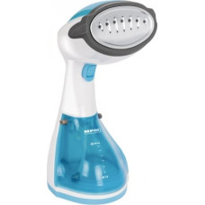 MPM MZP-01 Steam iron Stainless Steel soleplate 1200 W Blue, Satin steel, Transparent, White