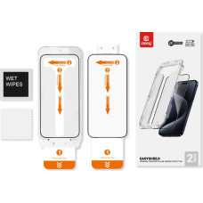 Crong Tempered glass iPhone 15 Pro Max (2 pieces) E