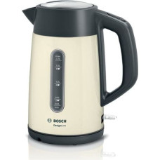 Bosch TWK4P437 electric kettle 1.7 L 2400 W Beige, Black