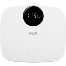 Adler | Bathroom Scale | AD 8172w | Maximum weight (capacity) 180 kg | Accuracy 100 g | Body Mass Index (BMI) measuring | White