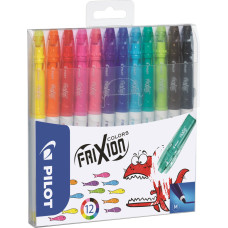 Pilot - FriXion Colors 0.7mm – Assorted Colors (12-Pack)