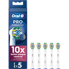Oral B - Pro Floss Action Toothbrush Heads - White - 5 Counts