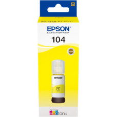 Epson - T104 Yellow EcoTank Bottle