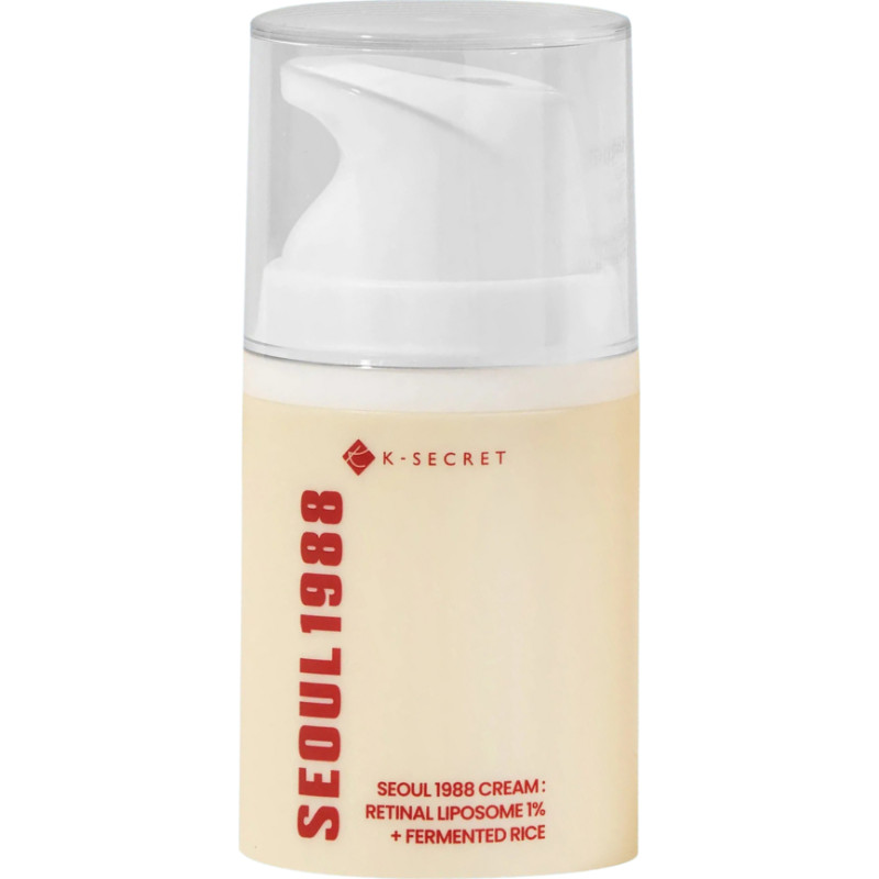Ksecret - SEOUL 1988 Cream - Retinal Liposome 1% + Fermented Rice - 50 ml
