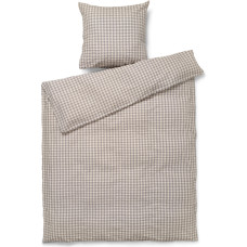 Juna - Bæk&Bølge Bed Linen 140x200 cm -  Grey & Birch