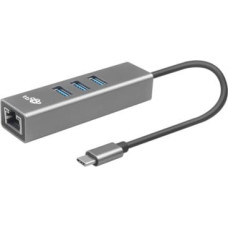 TB USB C - RJ45, 3xUSB - RJ45 Adapter -1000Mb/