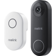 Reolink D340W - 5MP Video Doorbell with Chime, 2.4/5 GHz Wi-Fi, Person Detection, Two-Way Audio, Works with NVRs