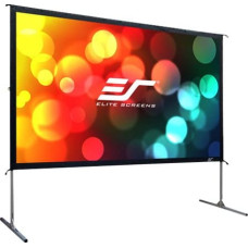 Elite Screens OMS100H2 | Yard Master 2 Mobile Outdoor screen CineWhite | Diagonal 100 