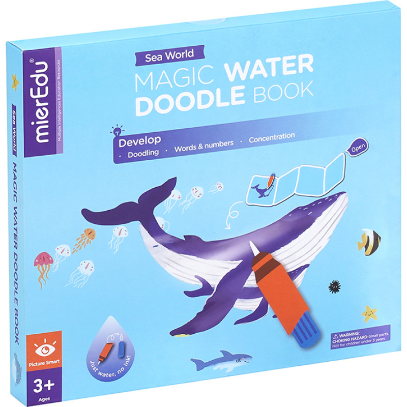 Mieredu - Magic Water Doodle Book - Sea World (ME228D)