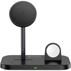 Tech-Protect wireless charger QI15W A22 3in1 Magnetic MagSafe, black