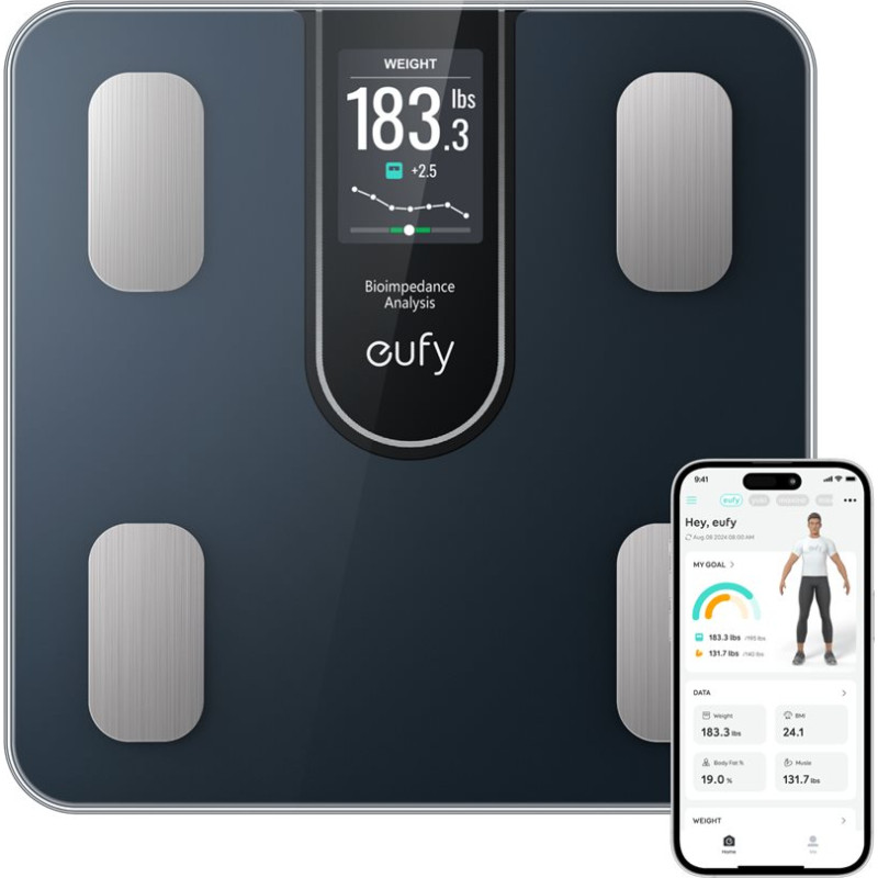 Anker Eufy | Smart Scale | C20 | Maximum weight (capacity) 180 kg | Multiple users