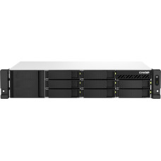 Qnap TS-864EU-8G NAS/storage server Rack (2U) Ethernet LAN Black