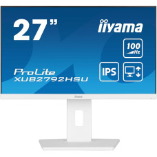 Iiyama ProLite 27” IPS technology panel with height adjustable stand and 100Hz refresh rate