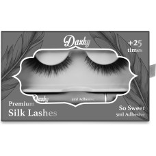 Dashy - Premium Silk Lashes + 5 ml Adhesive So Sweet
