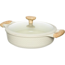 Resto Shallow pot D28cm 4.1L/beige