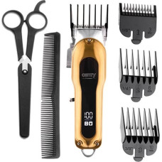Camry Hair clipper with LCD display | CR 2844 | Cordless | Number of length steps 4 | Gold