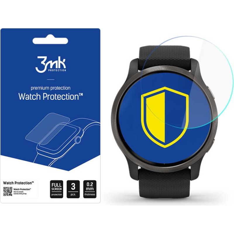 3MK Watch Protection ARC+ - Folia ochronna do Garmin Venu 2 Plus (3 szt)