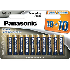 Panasonic Batteries Panasonic Everyday Power battery LR6EPS/20BW (10+10)