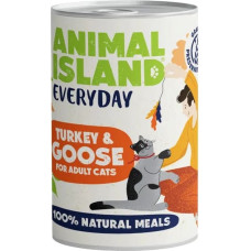 Animal Island Everyday Turkey and goose - wet cat food - 400g