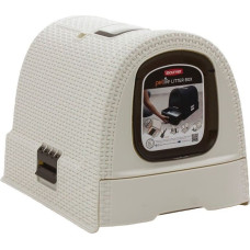 Curver - Cat litter box - cream/brown