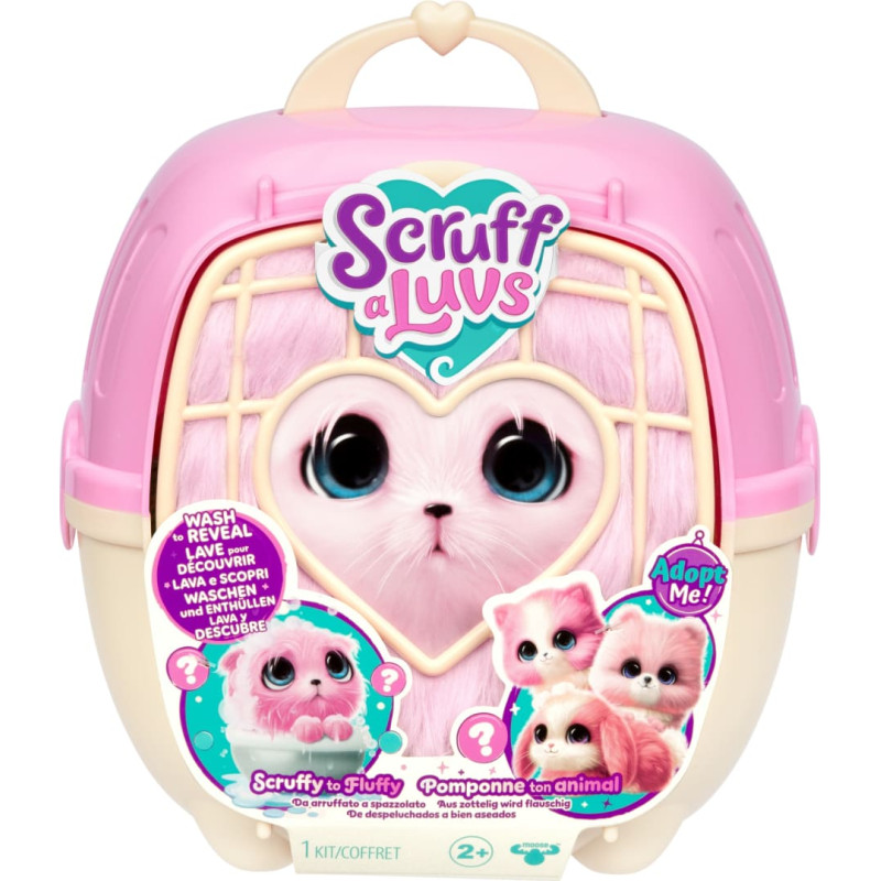 Scruff-A-Luvs pliušinis gyvūnėlis, rozā, 19 cm