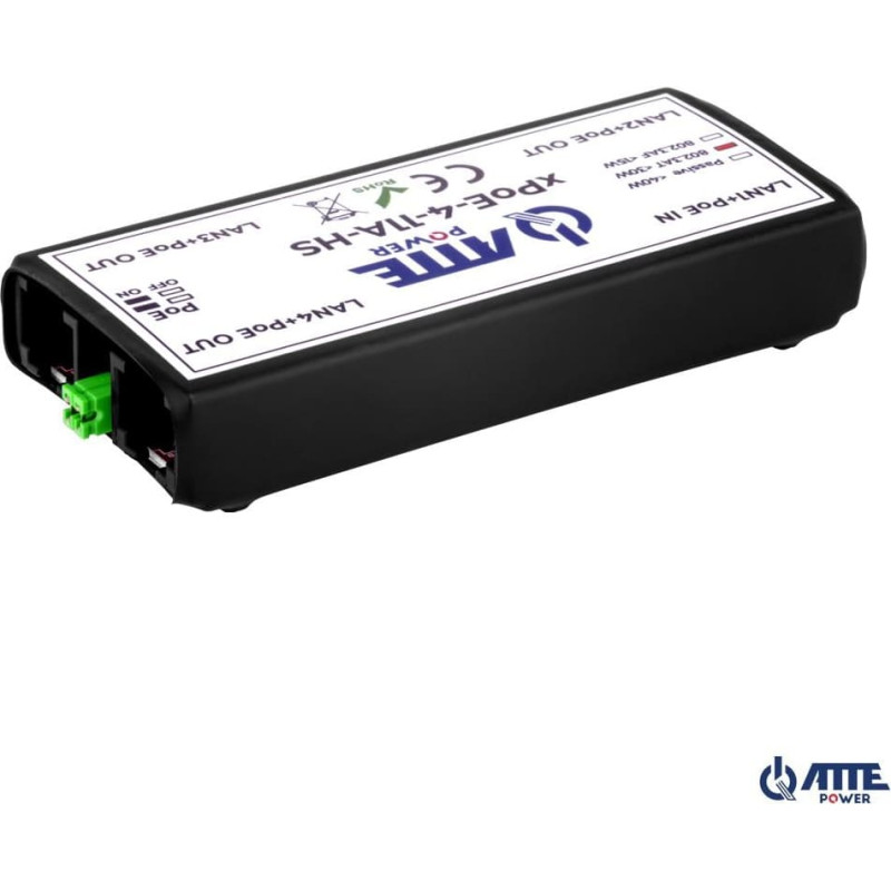 Atte SWITCH 4-PORTOWY POE ATTE xPoE-4-11A-HS