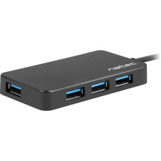 Natec Hub USB 3.0 Moth (4 ports, black)