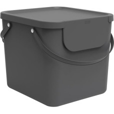 Rotho Albula Anthracite - waste sorting container - 40l