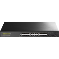 Cudy GS2024S2 network switch Managed L2/L3 Gigabit Ethernet (10/100/1000) 1U Black