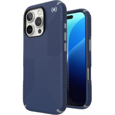 Speck Presidio2 Grip - Etui iPhone 16 Pro (Coastal Blue / Dust Grey / White)