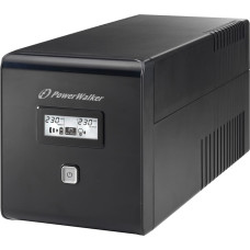 Power Walker PowerWalker VI 1000 LCD uninterruptible power supply (UPS) 1 kVA 600 W 4 AC outlet(s)