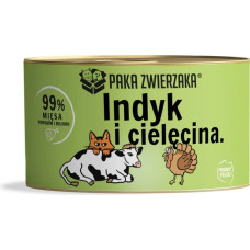 Paka Zwierzaka Turkey with veal - wet cat food - 200g
